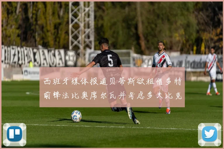 西班牙媒体报道贝蒂斯欲租借多特前锋法比奥席尔瓦并考虑多夫比克
